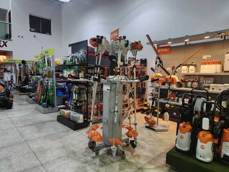 Área de máquinas e equipamentos da Agralex